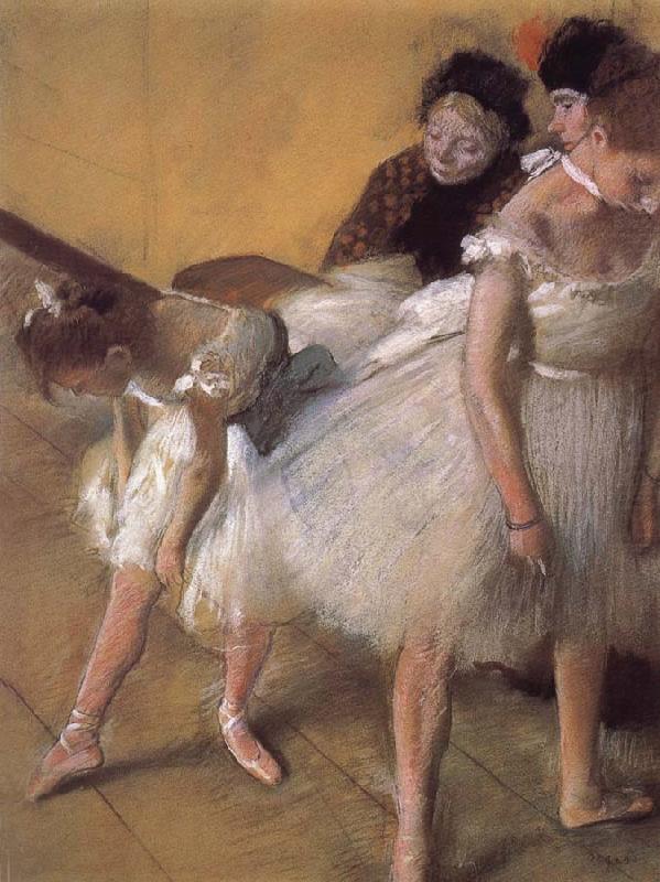 Dance practising, Edgar Degas